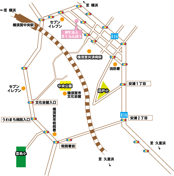 アクセスマップ